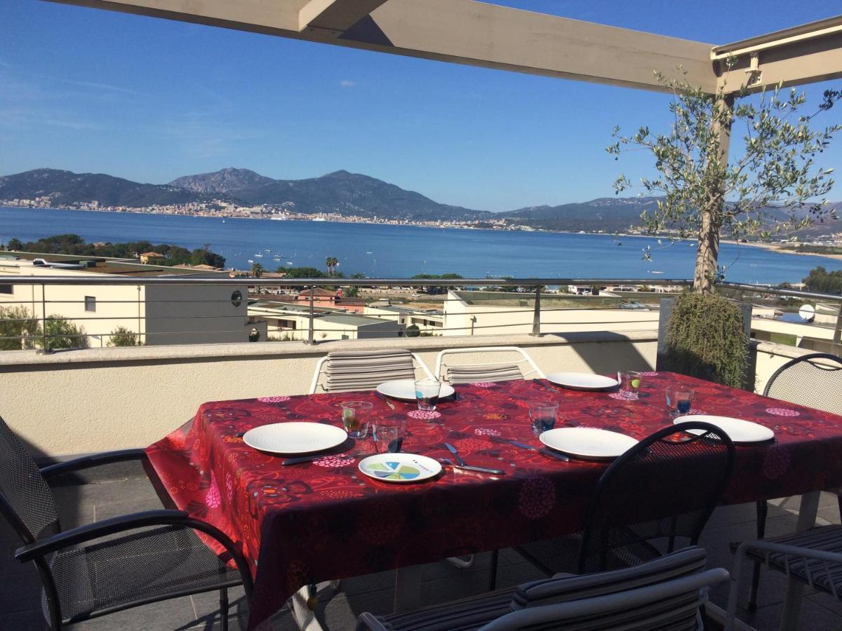Vue Magnifique Sur Baie Ajaccio Apartment Porticcio  Bagian luar foto