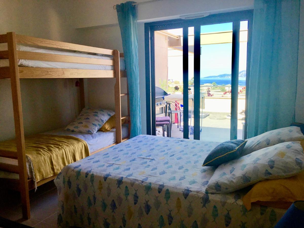 Vue Magnifique Sur Baie Ajaccio Apartment Porticcio  Bagian luar foto