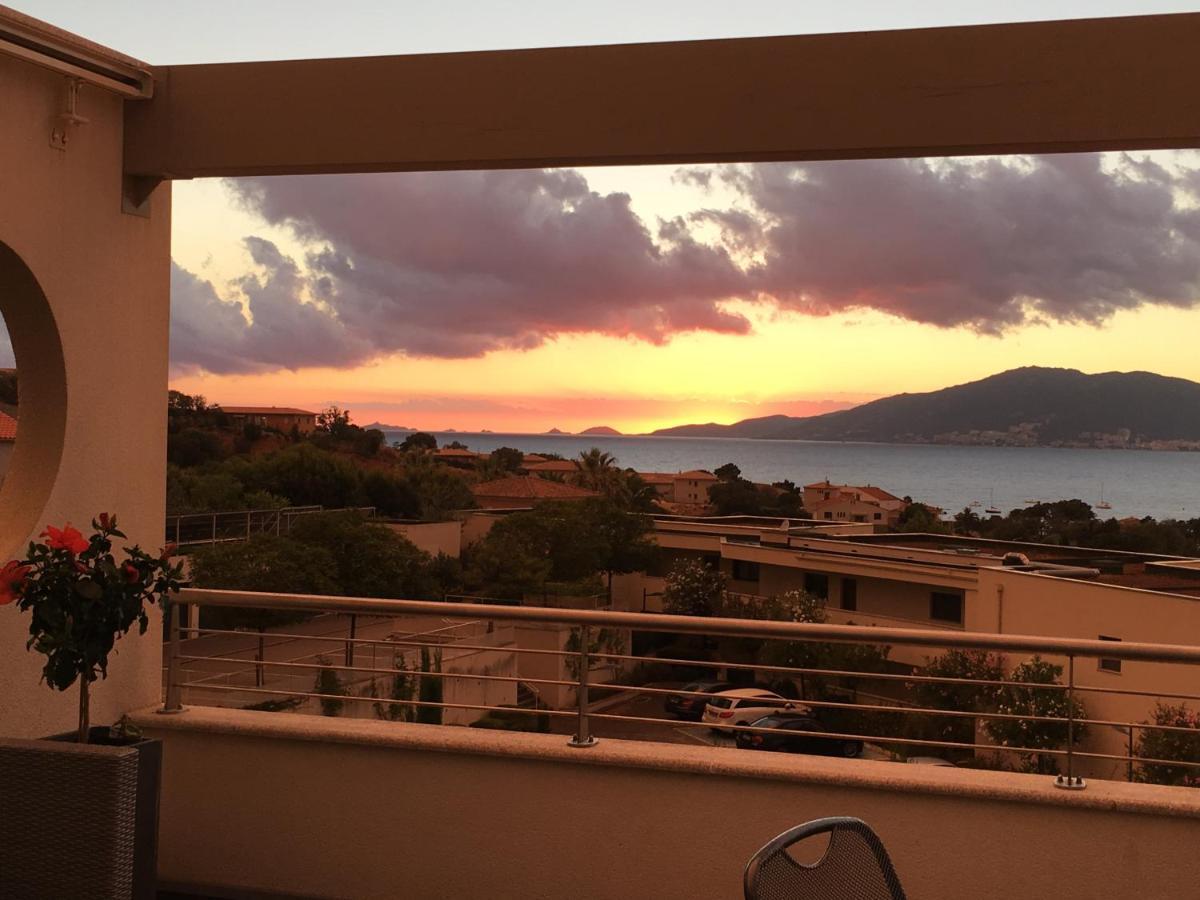 Vue Magnifique Sur Baie Ajaccio Apartment Porticcio  Bagian luar foto